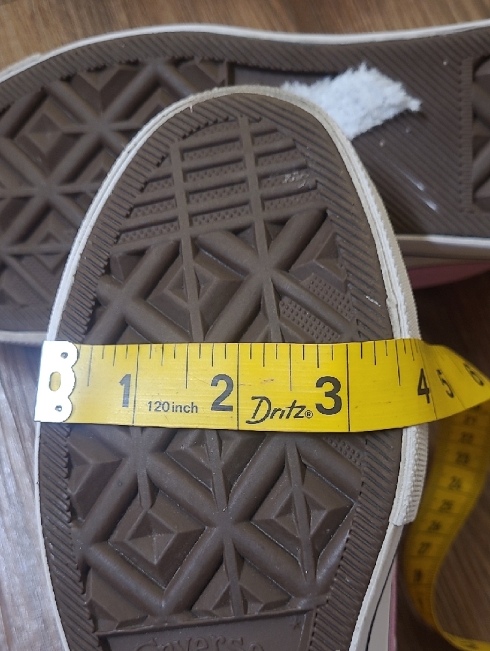 Converse Pink & White Low Top Sneakers - Picture 15 of 16